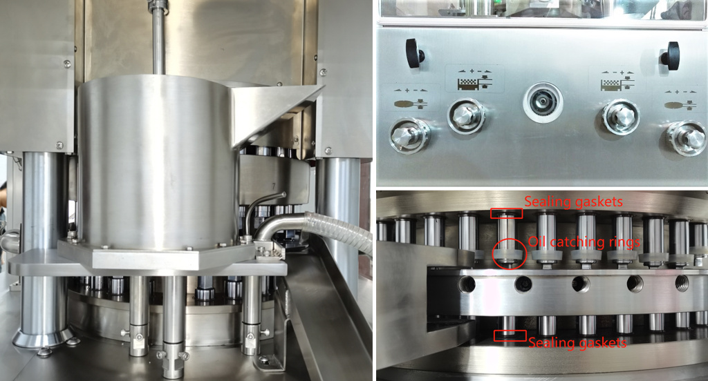 Линия для производства и упаковки двухслойной таблетки с центром ZPTX