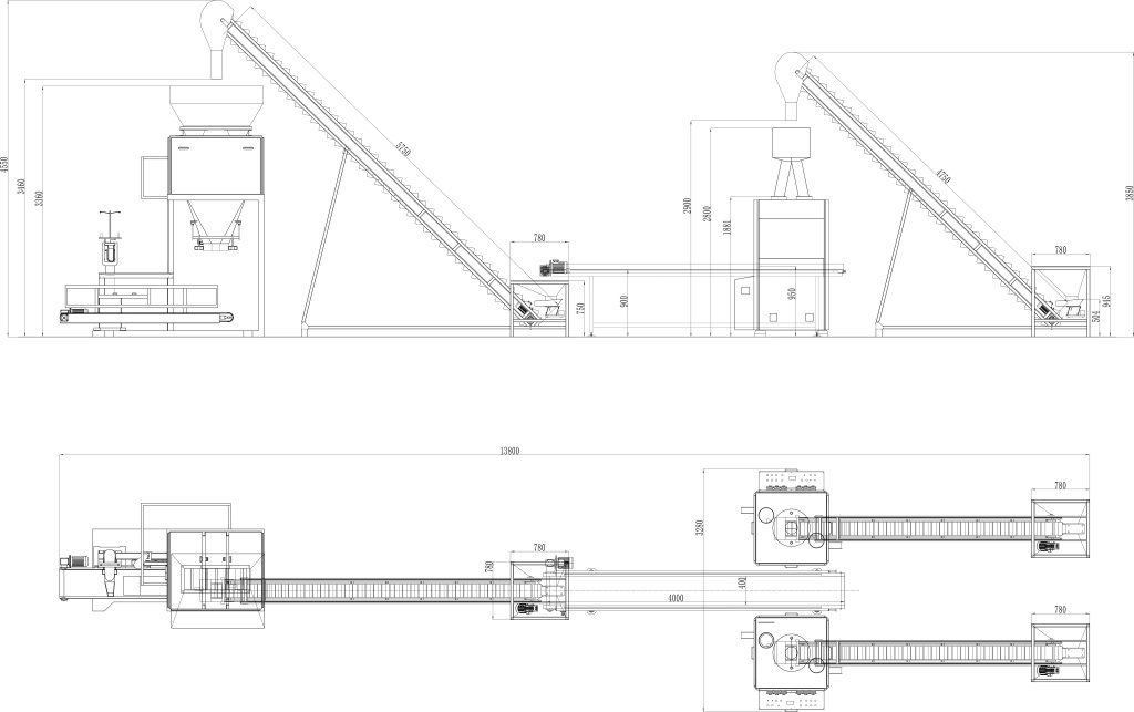 Чертеж оборудования GZP-35D